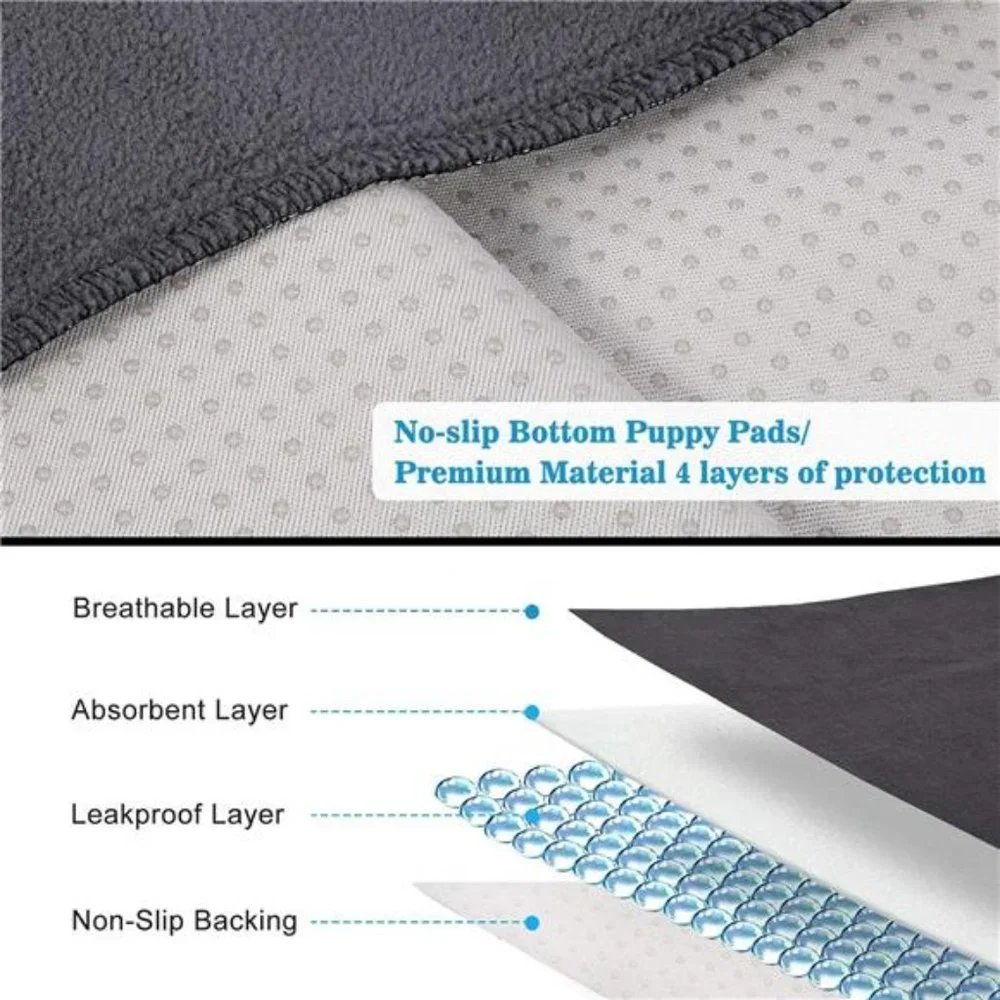 Reusable Pee Pads for Dogs, 48